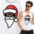 TANK-TOP ŚWIĄTECZNY BAD SANTA